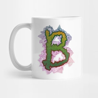 initial b Mug